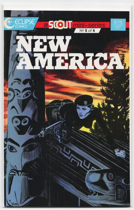 New America #2 (1987) Scout