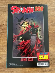 Spawn # 329 NM 1st Print Variant Cover Image Comic Book Todd McFarlane 3 J288