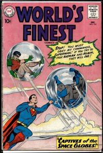 World's Finest Comics #114 (1960) Superman and Batman and Robin