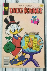 Whitman Walt Disney Uncle Scrooge #159 Bronze Age 1977 Comic 35 Cent Cover VF-