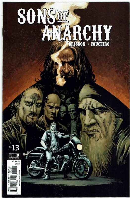 Sons of Anarchy #13 Boom! Studios NM