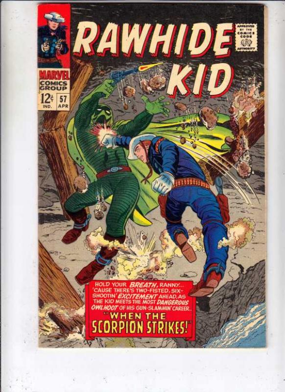 Rawhide Kid #57 (Apr-67) VF- High-Grade Rawhide Kid