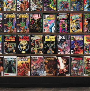 Huge Lot 150+ Comics with Web Of Spider-Man, Doctor Strange & More!
