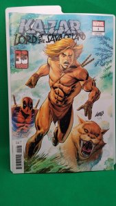 Ka-Zar: Lord of the Savage Land  #1 Variant  Liefeld Deadpool cover NEW