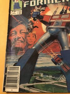 THE TRANSFORMERS #1 : Marvel 9/84 VG+; 1st comic appearance, KEY ISSUE