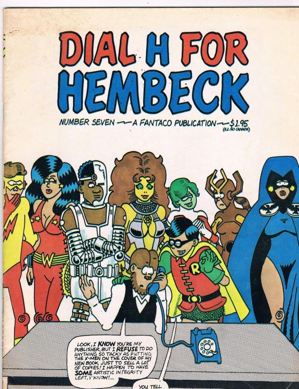 Hembeck Magazine # 7 VG/FN Bronze Age A Fantaco Publication Hi-Res Scans WOW!!!!