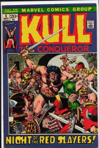Kull, the Conqueror #4 (1972) Kull