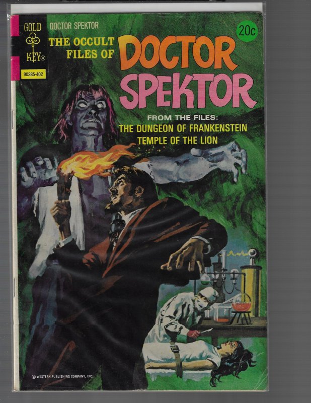 Doctor Spektor #6 (Gold Key, 1974)
