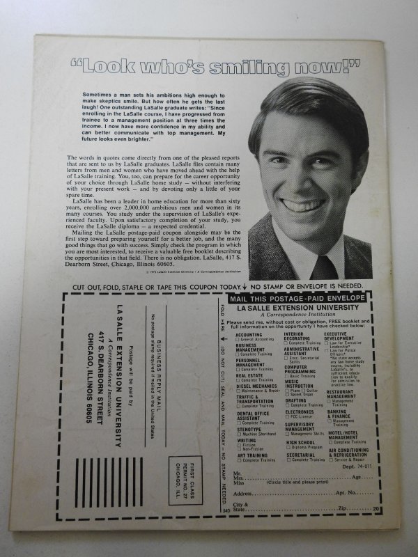 The Deadly Hands of Kung Fu #21 (1976) VG Condition