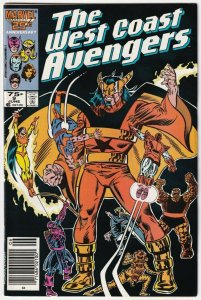 The West Coast Avengers #9 June 1986