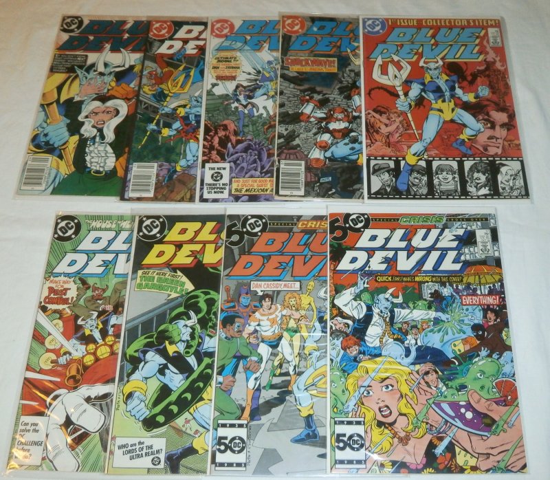 Blue Devil #1,2,5,9,16-18,26,29 (set of 9) 1984 DC Miskhkin/Cullins, Zatanna