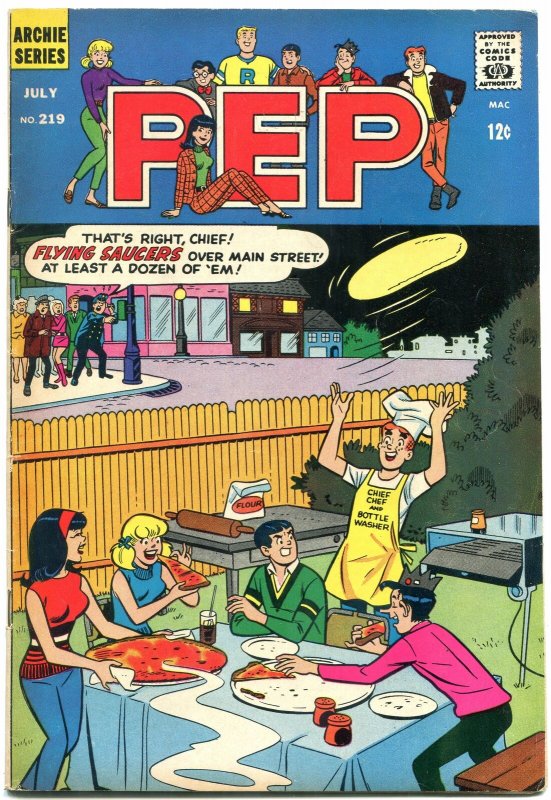 Pep Comics #219 1968- Archie- Betty & Veronica- incomplete