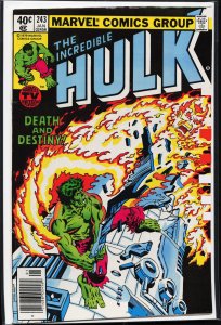 The Incredible Hulk #243 (1980) Hulk