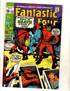 Fantastic Four # 101 FN/VF Marvel Comic Book Dr. Doom Human Torch Thing Hulk FM3