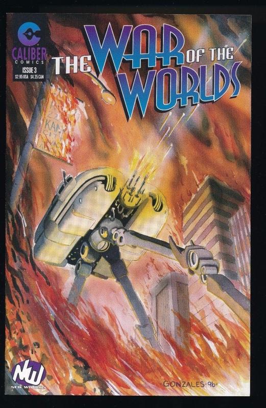 The War of the Worlds #3, Caliber Press (HX156)