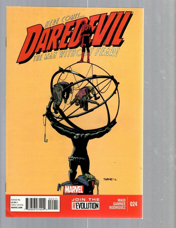 12 Marvel Comics Here Comes Daredevil #13 14 15 16 17 18 19 20 21 22 23 24 J448