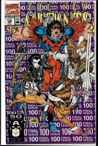 The New Mutants #100 (1991) New Mutants [Key Issue]