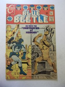 Blue Beetle #5 (1968) VG+ Condition cover detached at 1 staple