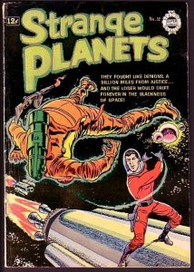 Strange Planets #12-Rocket to the Moon reprint VG