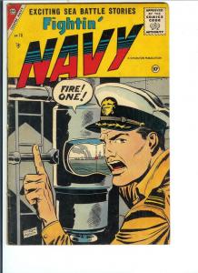 Fightin' Navy #76 - Silver Age - Vol. 12, Sept. 1956 (VG)
