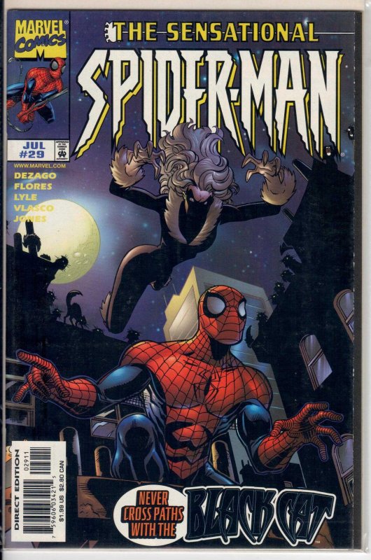 The Sensational Spider-Man #29 Direct Edition (1998) 9.8 NM/MT