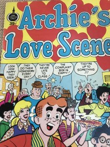 ARCHIE’S LOVE SCENE #nn : Spire Christian Comics 1973 Fn+; Bronze Age classic