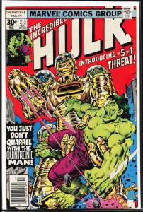 The Incredible Hulk #213 (1977) Hulk