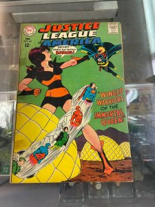 Justice League America 60 GD/VG- Detached centerfold