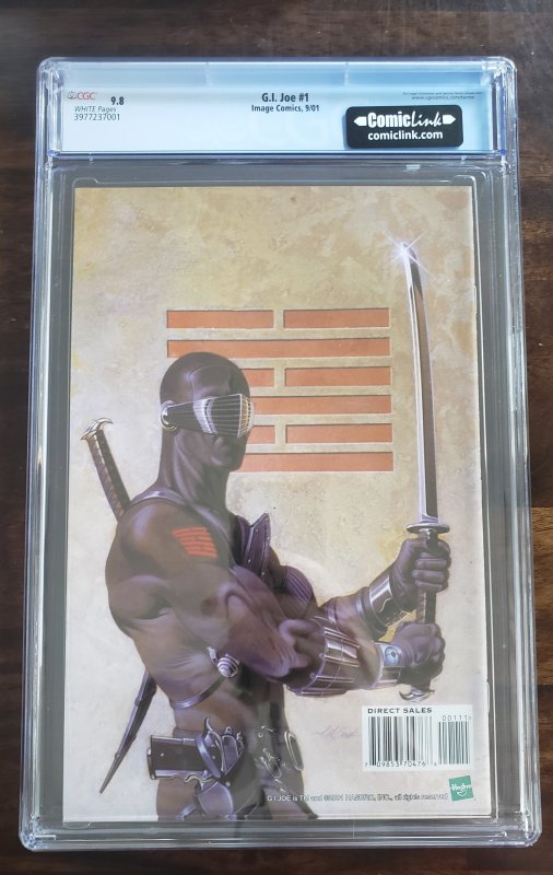 G.I. Joe A Real American Hero 1 CGC 9.8 1st app of Kamakura (see description)