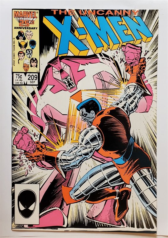 The Uncanny X-Men #209 (Sep 1986, Marvel) VF