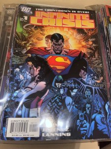 Infinite Crisis (2005) Lot, Complete Mini Series Set w/#s 1-7, 1st Prints, Has 3