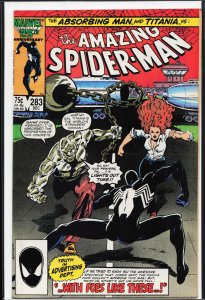 The Amazing Spider-Man #283 Direct Edition (1986) Spider-Man [Key Issue]