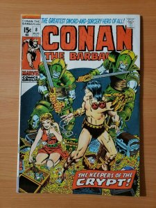 Conan the Barbarian #8 ~ VERY FINE - NEAR MINT NM ~ (1971, Marvel Comics)