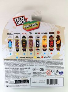 GRZZLY SKATEBOARD | TECH DECK THROWBACK #20142056 | WALMART EXC | COMMON | NIB