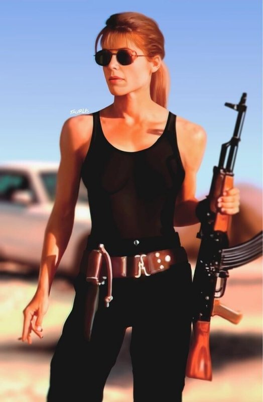 Terminator Sarah Connor Cosplay 4 book Set by Taurus Linda Hamilton Homage