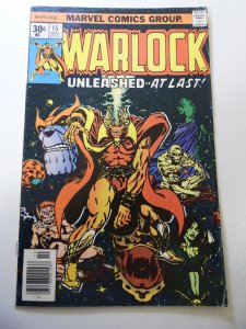 Warlock #15 (1976) VG+ Condition