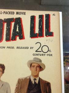 Dakota Lil Fawcett Movie Comic #NN  VG/VG+ 1949 Photo Cover