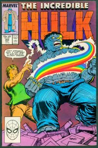 Incredible Hulk 355 NM- 9.2 Marvel 1989