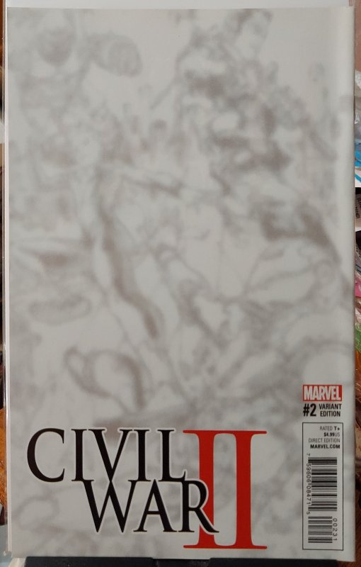 Civil War II #2 NM connecting cover variant