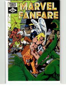 Marvel Fanfare #4 (1982) Angel
