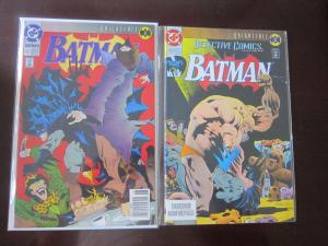 Batman Knight Fall Set - VF+ Average - 1993