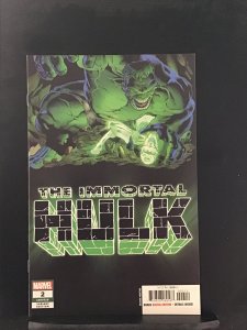 The Immortal Hulk #2 2nd print 1st App of Doctor Frye & Del Frye