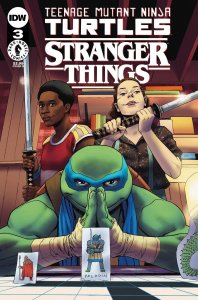 TMNT X Stranger Things #3 Cover D Gorham IDW Publishing 2023 EB172