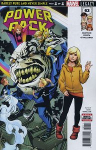 Power Pack #63 VF ; Marvel | Legacy