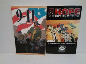 911: EMERGENCY RELIEF & HOPE: THE HERO INITIATIVE GRAPHIC NOVELS - FREE SHIPPING