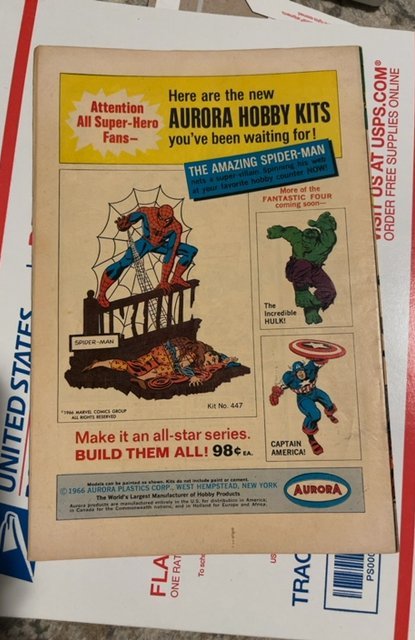 Fantastic Four #60 (1967)the peril and the power Dr doom