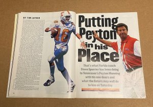 Sports Illustrated ( 8.5 VFN+)  Peyton Manning /  September 1997