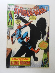 The Amazing Spider-Man #86 (1970) FR Condition mold, rust top staple
