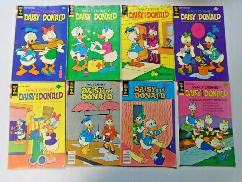 Donald Duck lot 32 different books VG condition (silver + bronze age eras)