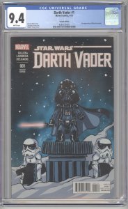 Darth Vader #1 CGC 9.4 NM Skottie Young Babies Variant (2015)